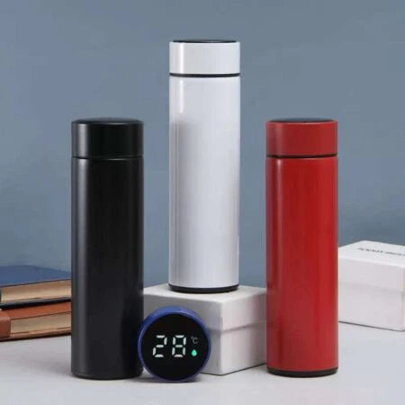 THERMOS FLASK 500 ML LED /BLANCO